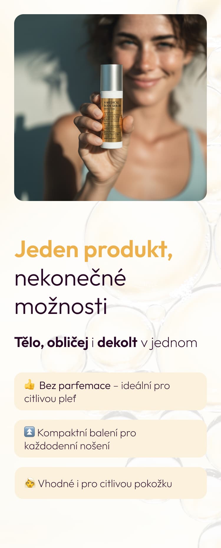 Hyaluron Body sérum Natto Gum (50ml)